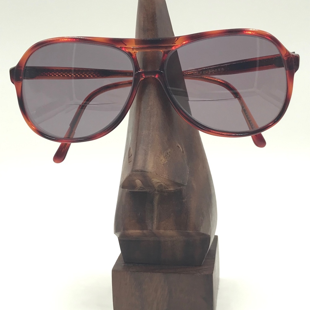 VINTAGE AVIATOR MAINSTREET BROWN AMBER  SUNGLASSES